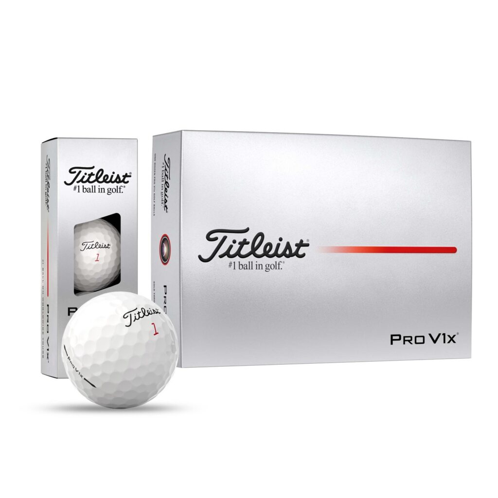 View with Logo  Download  Previous Next  Titleist Pro V1x Golf Balls