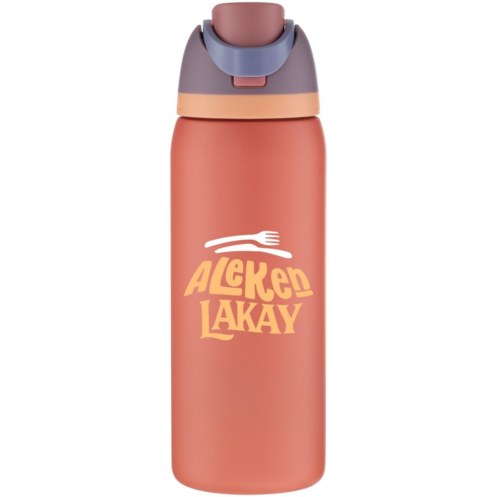 32 oz Owala Freesip Water Bottle (Terracotta Sunset)